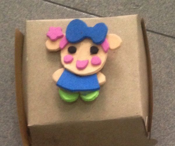 Miss La Sen Square Spring Roll Paper Box