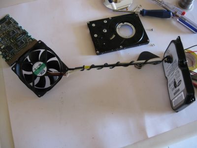 How to Make a ECO Desktop Fan From Old Computer Parts : 4 Steps ...