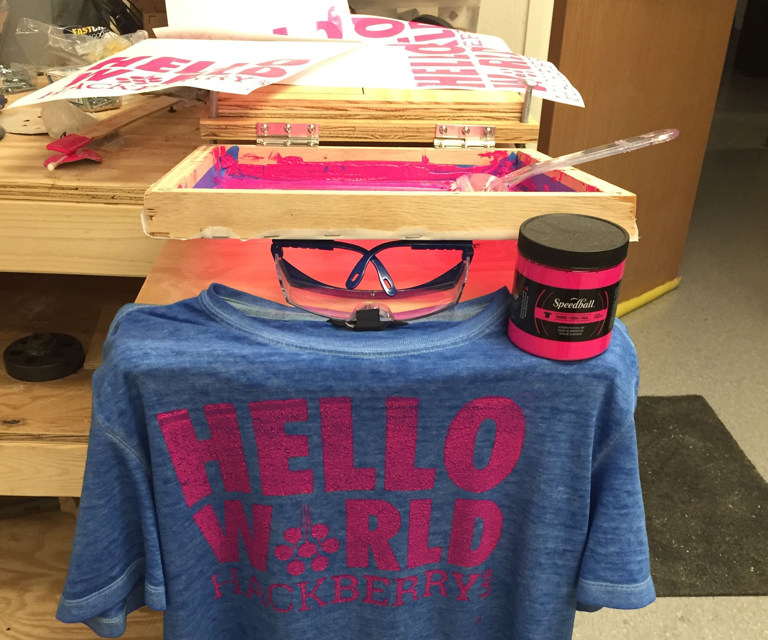 4-Color Screen Printing for Under $50