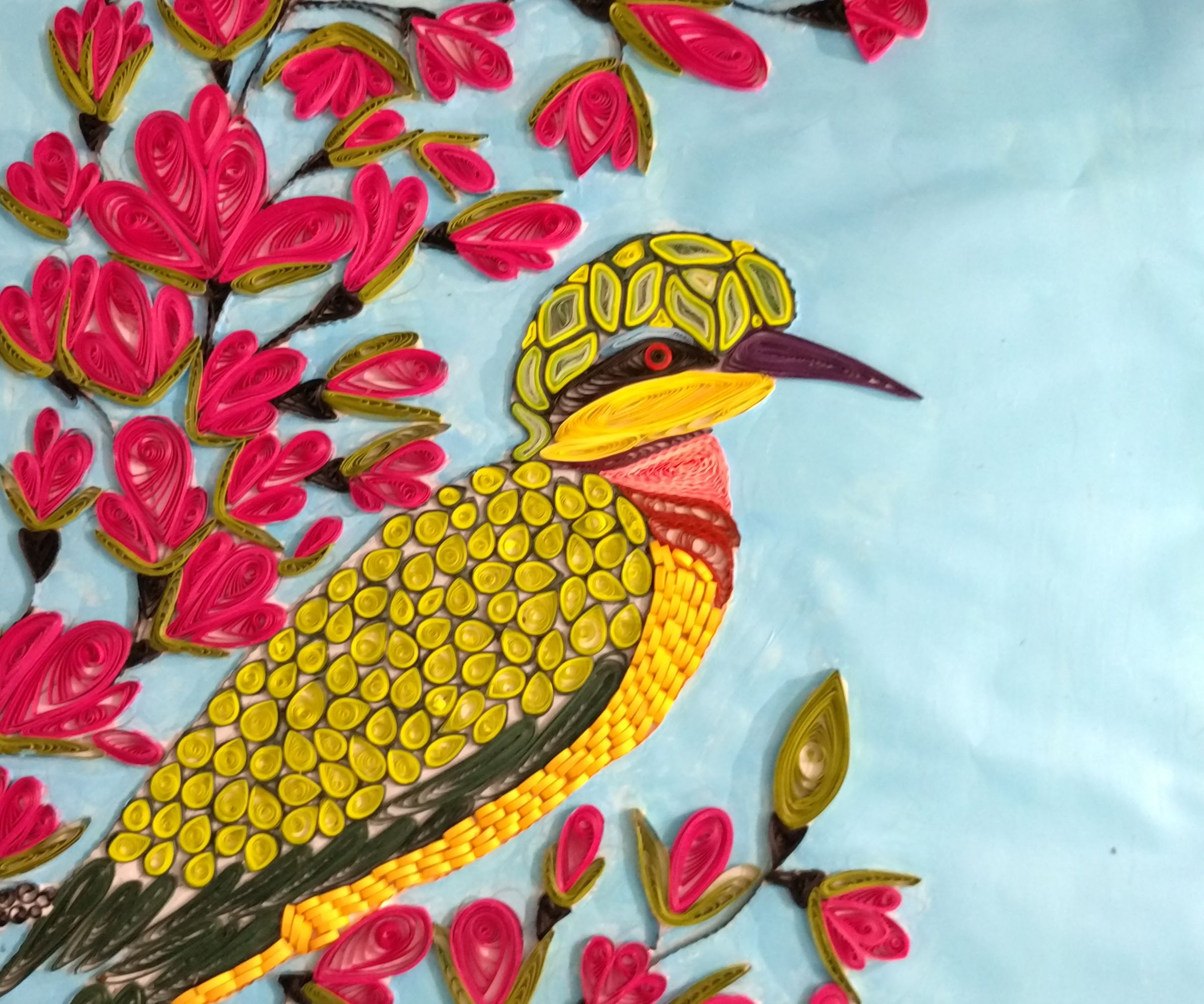 The Colourful Rio Bird