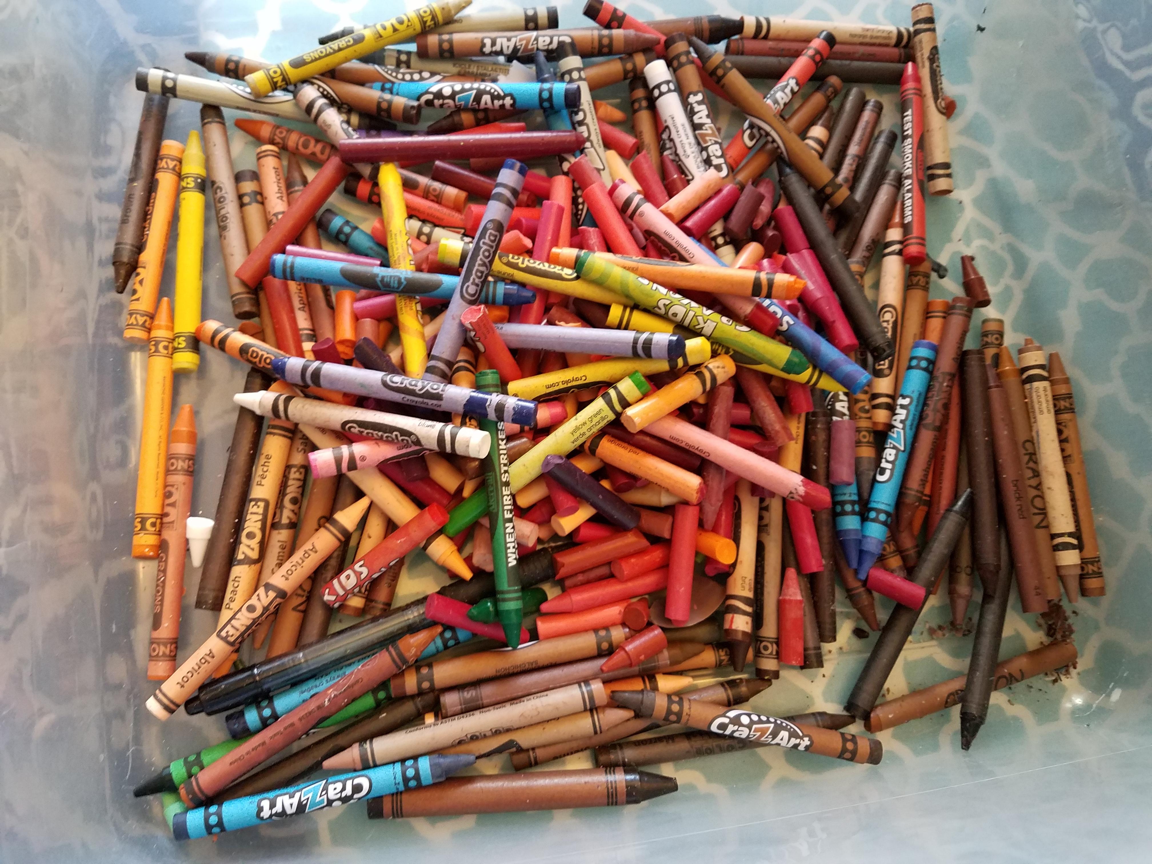 Recycling Crayons for Kids 28 Steps (with Pictures) Instructables