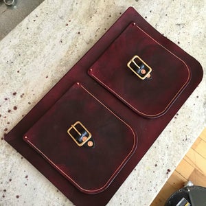 Attach Your Pockets, Chisel Your Holes, and Stitch! 
