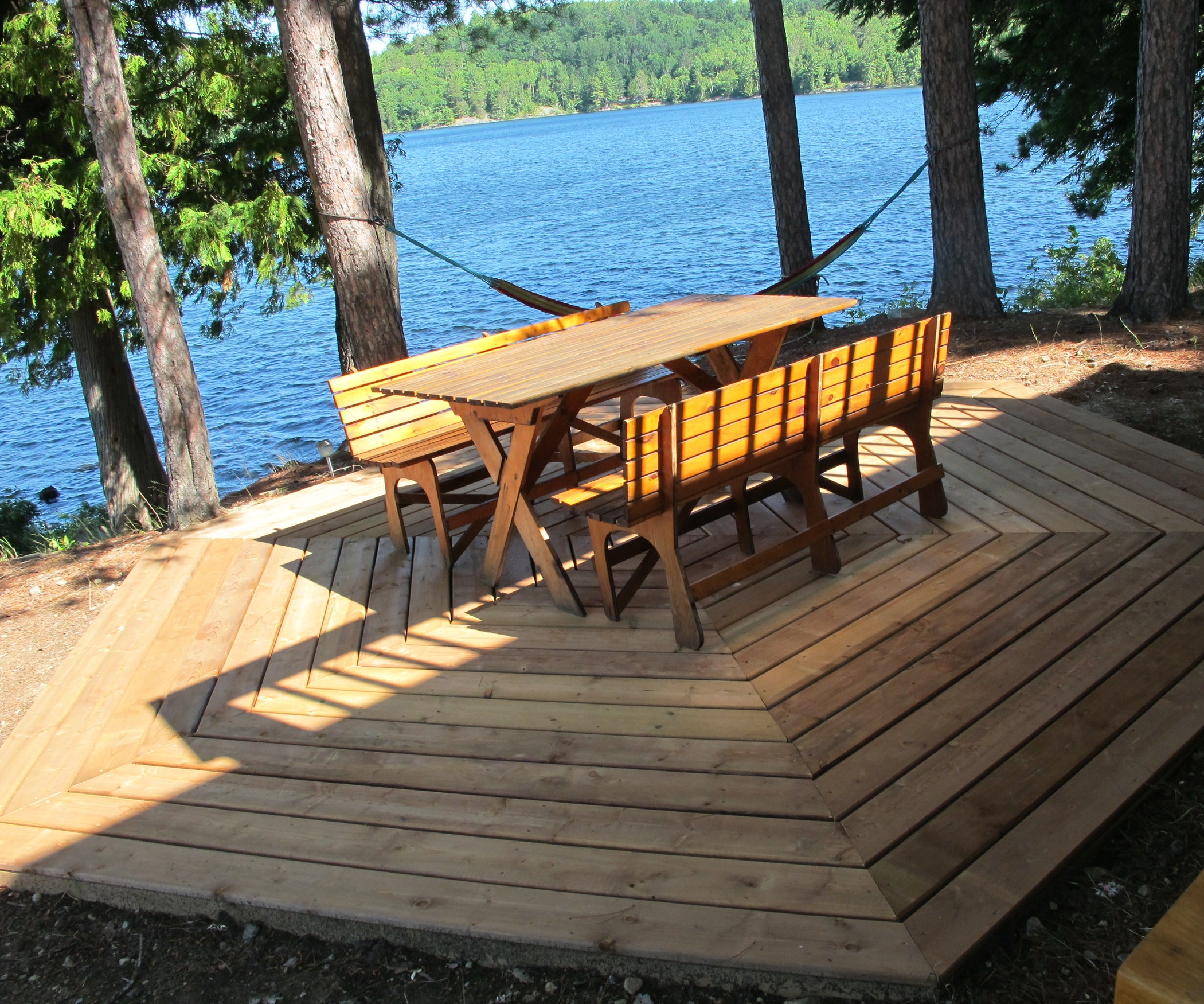 Hexagonal Deck 3 Steps Instructables