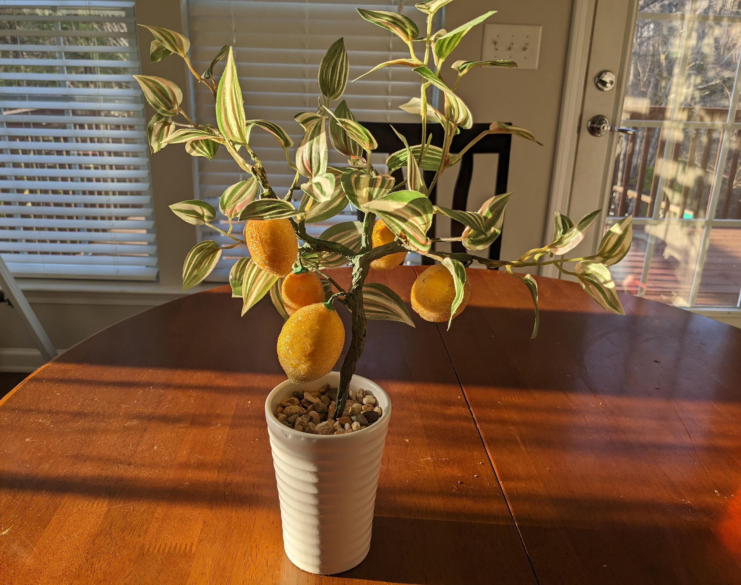 How to Make a Faux Bonsai Fruit Tree