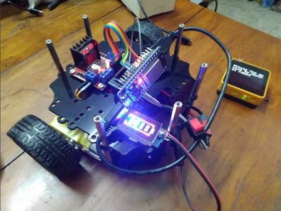 Gesture Control Robot