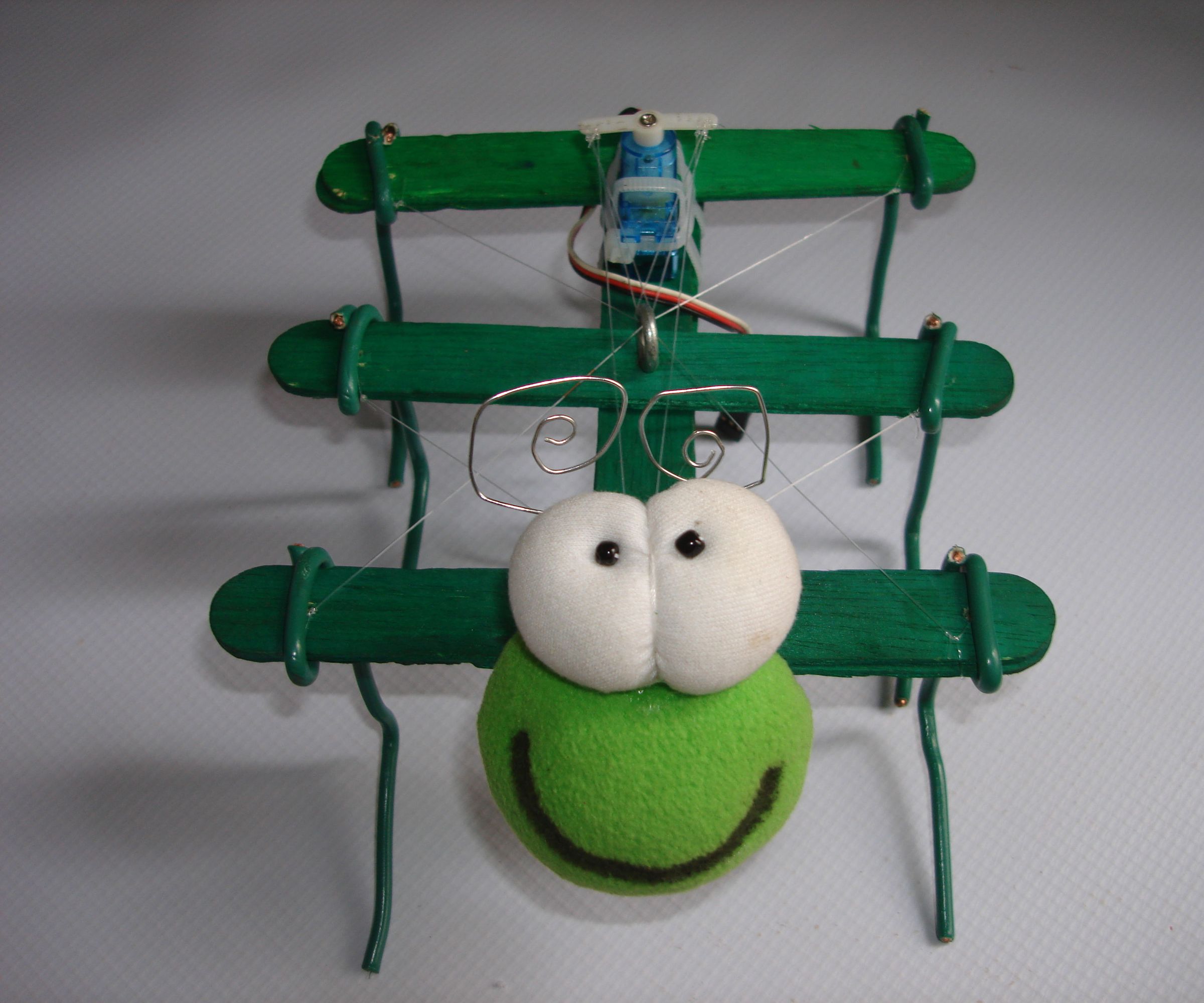 HEXAPODO CON UN SERVO