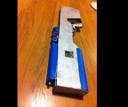 Homemade DIY Multistage Portable Coilgun 350j 