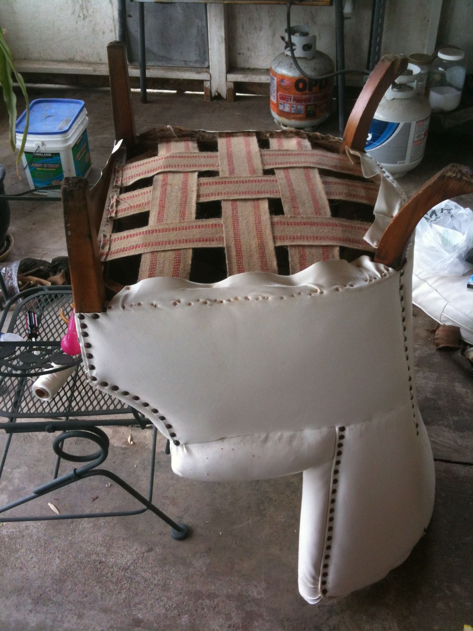 Reupholstering a Wingback Chair 7 Steps (with Pictures) Instructables