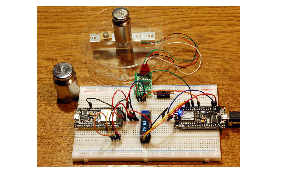 Digital Scale With HX711 and ESP8266 / ESP32 in Micropython : 6