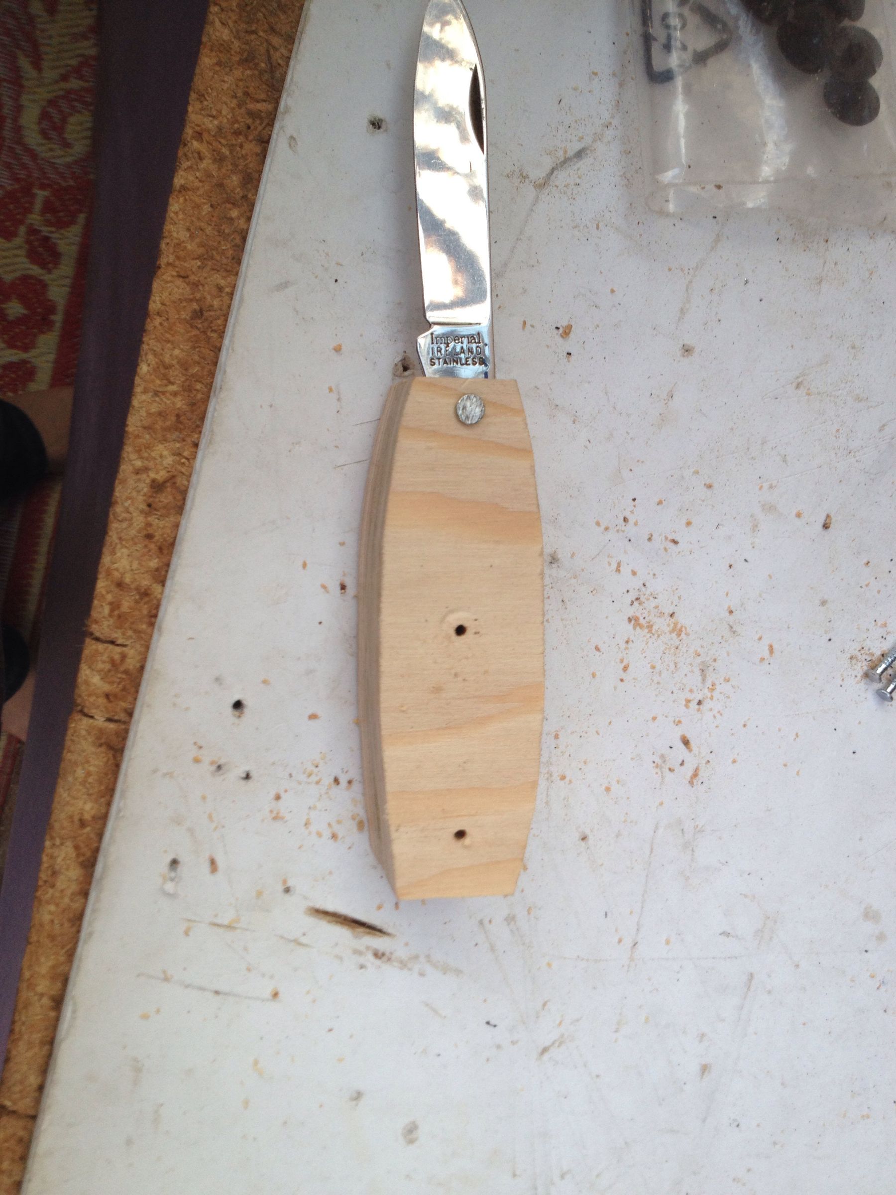 Plywood Knife 9 Steps Instructables
