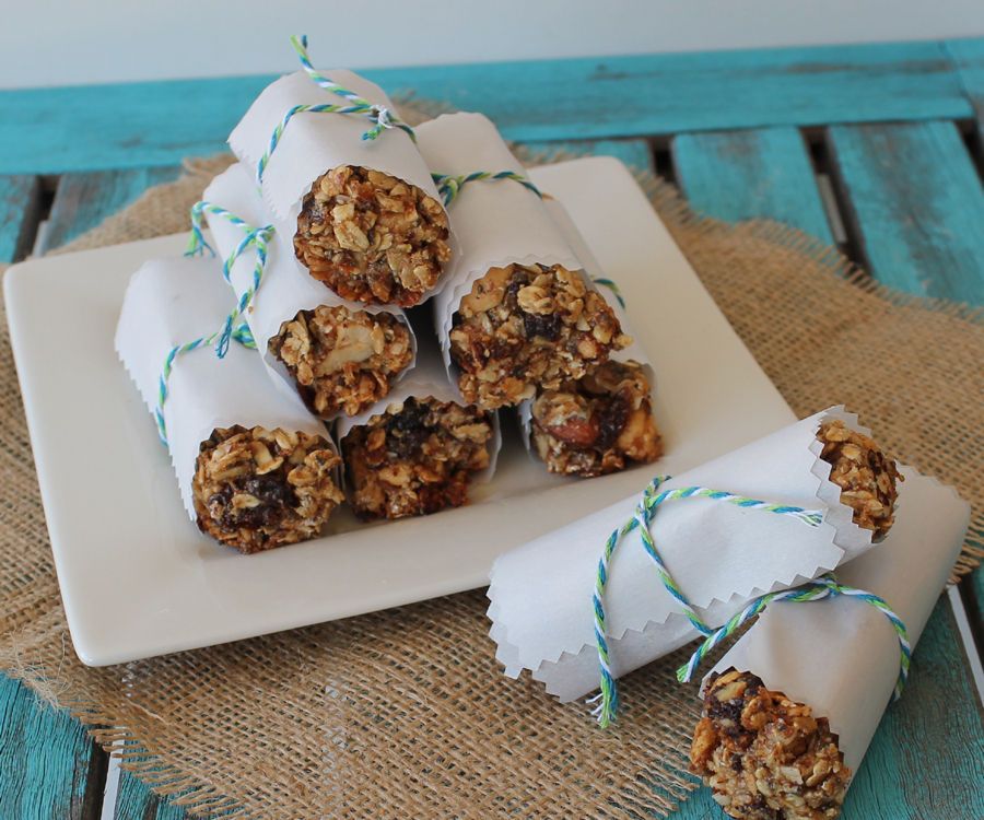 Nuts, Fruit and Protein Granola Bars!