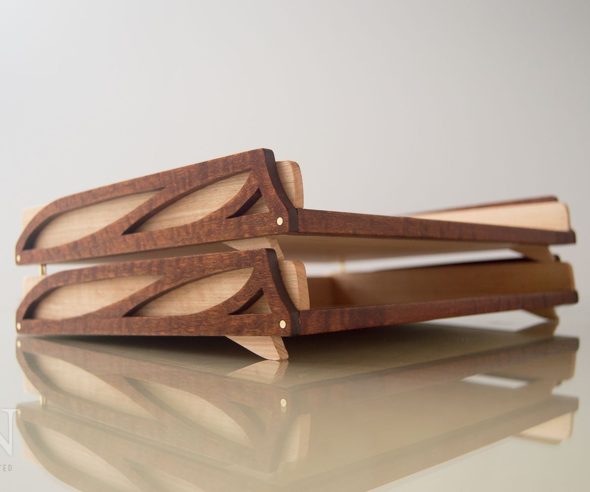 Modern Inbox (Stackable Paper Trays)