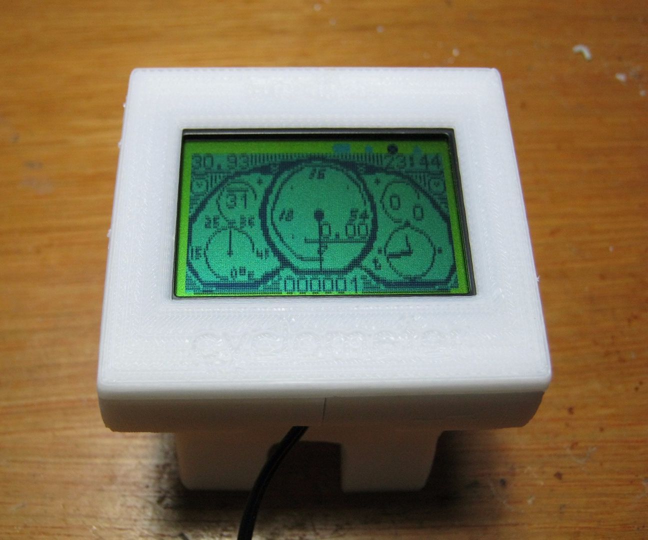 Bicycle Speedometer With Graphics LCD