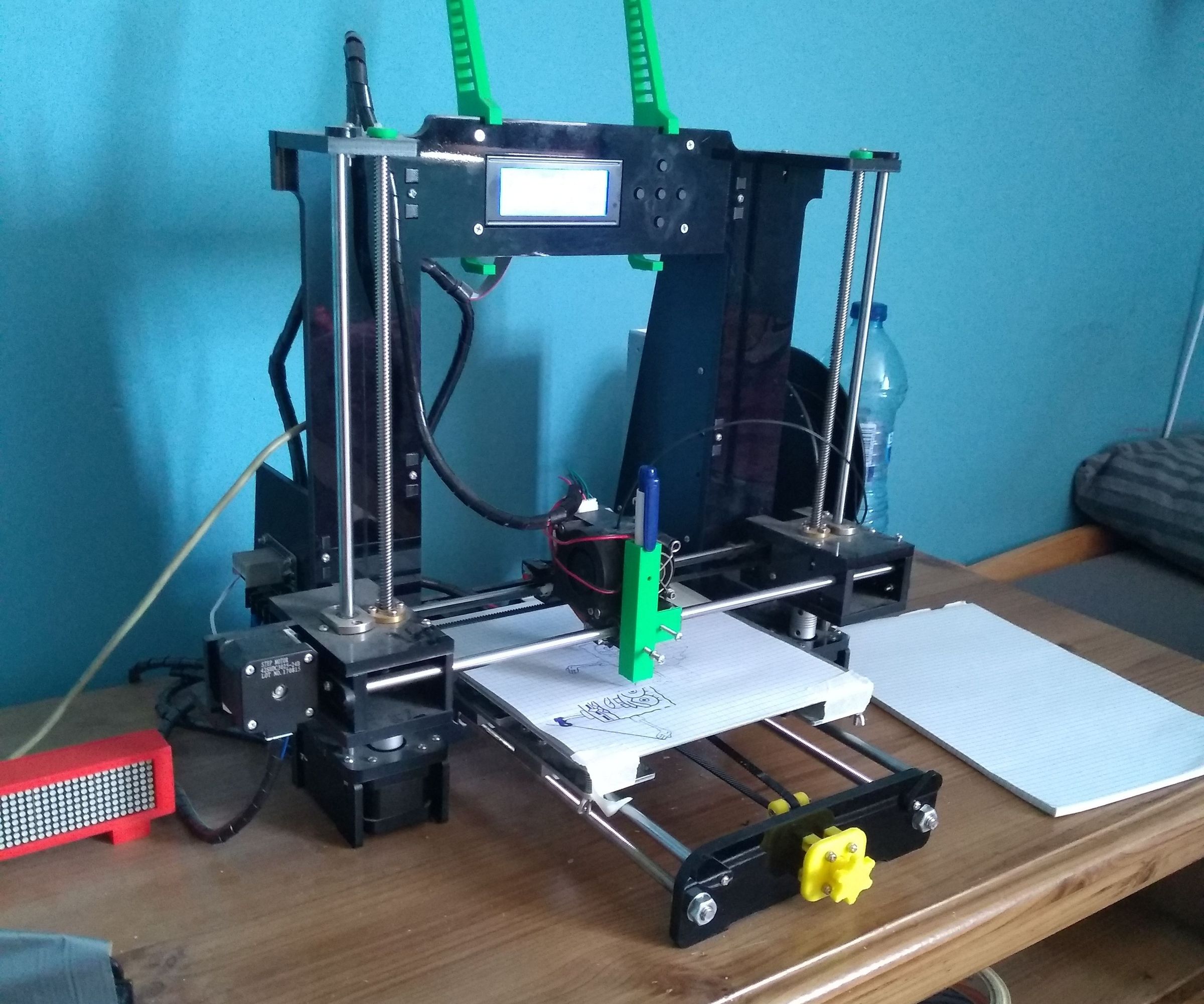 How to Draw Pictures With a 3D Printer