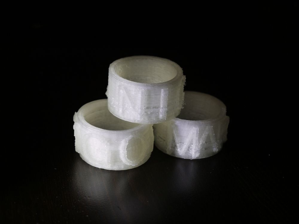 Creating Personalised 3D Printed Napkin Rings/Place Cards