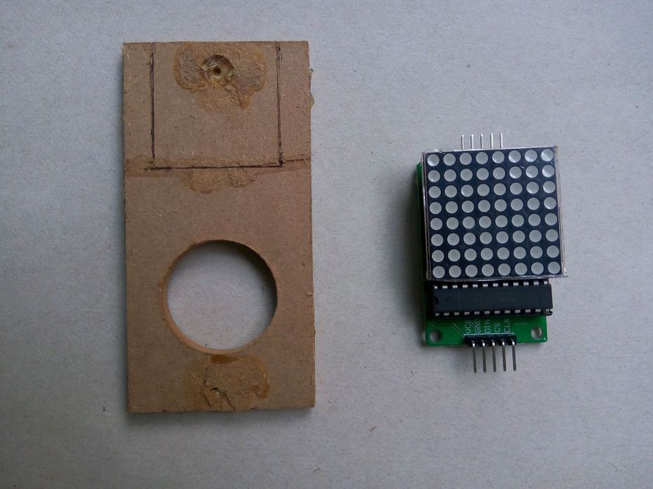 Preparing Dot Matrix Front Panel