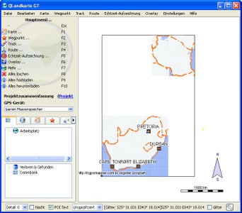 Combine the Maps for Qlandkarte