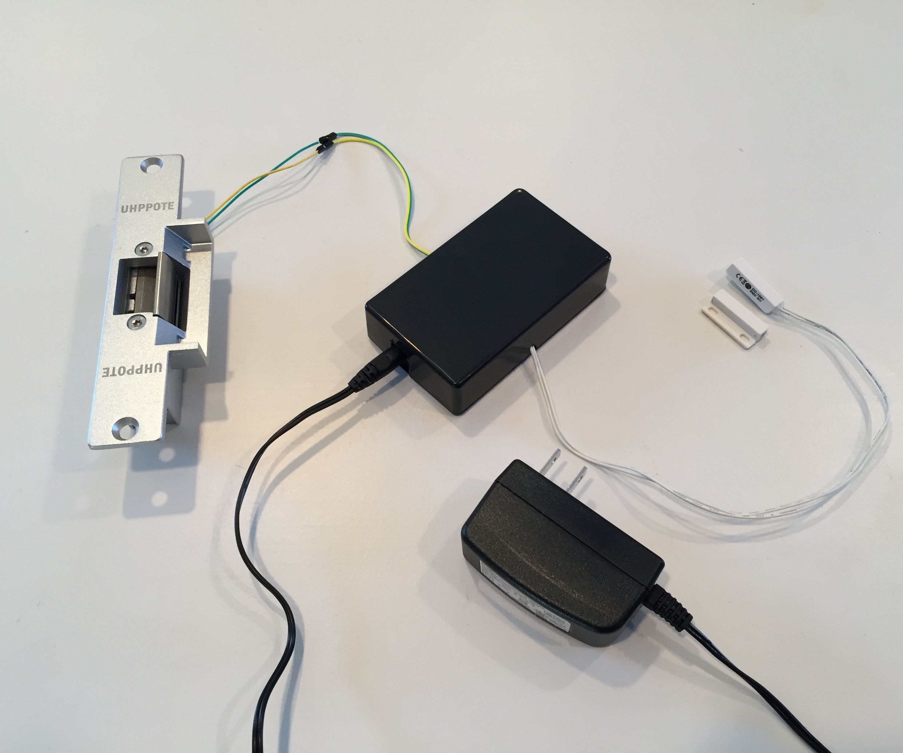 Magnetic Key Door Latch