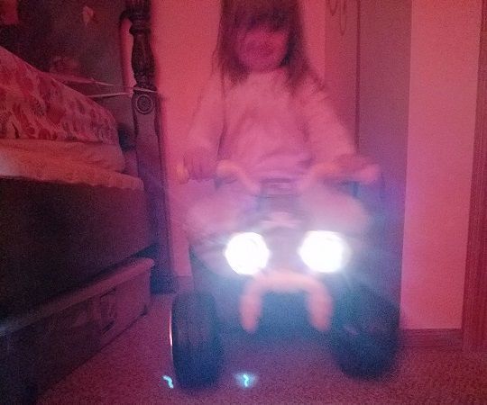 Claire's Power Wheels Headlight Wish!