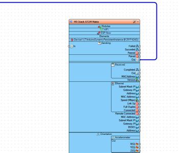 Receiver M5 Stack ATOM Matrix - in Visuino Add, Set & Connect Components