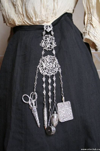 Gothic Steampunk Chatelaine Belt