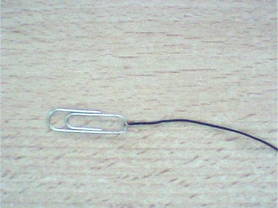 Make the Other Paper Clip and Connect the Wire