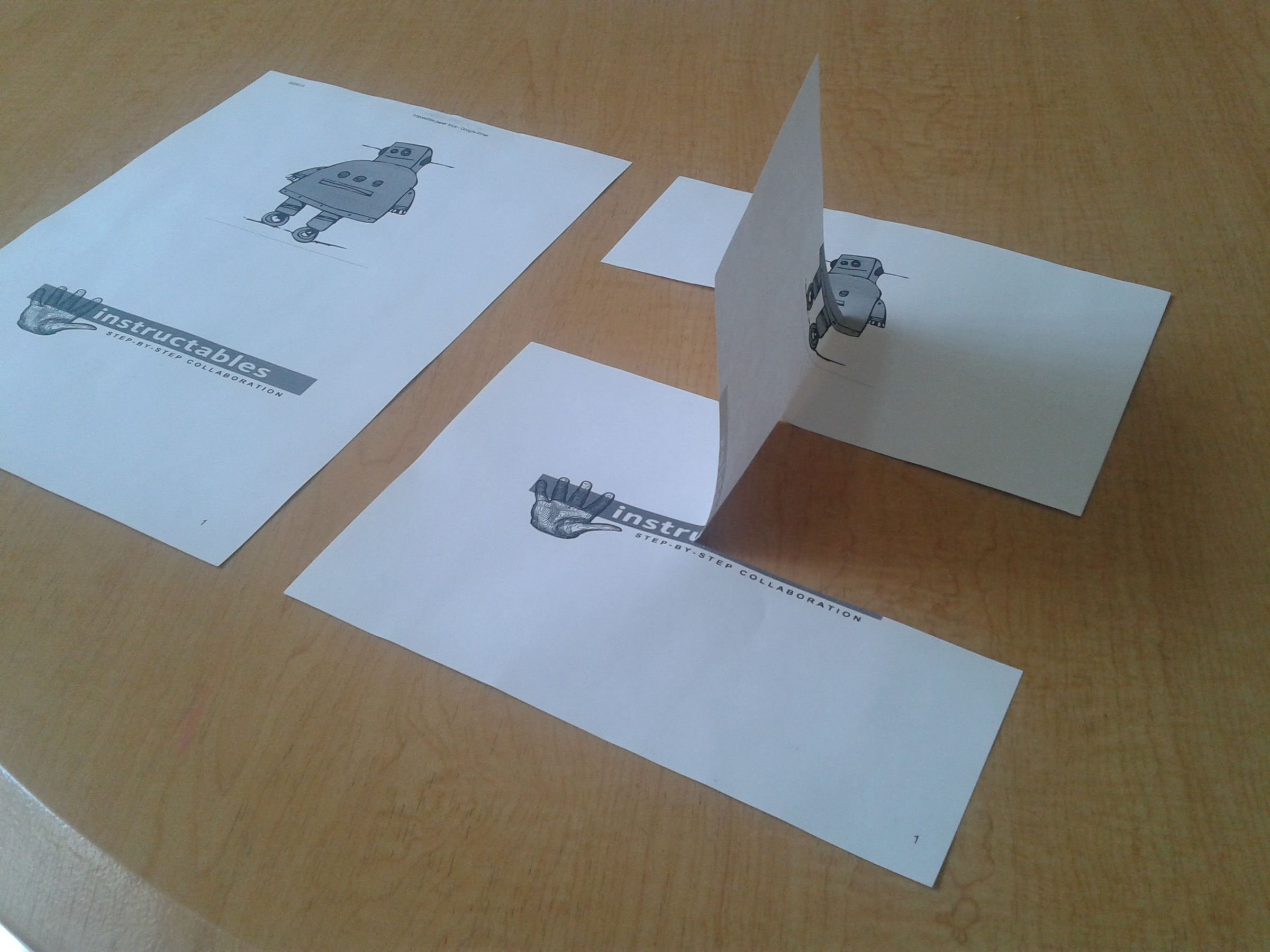 Impossible paper trick