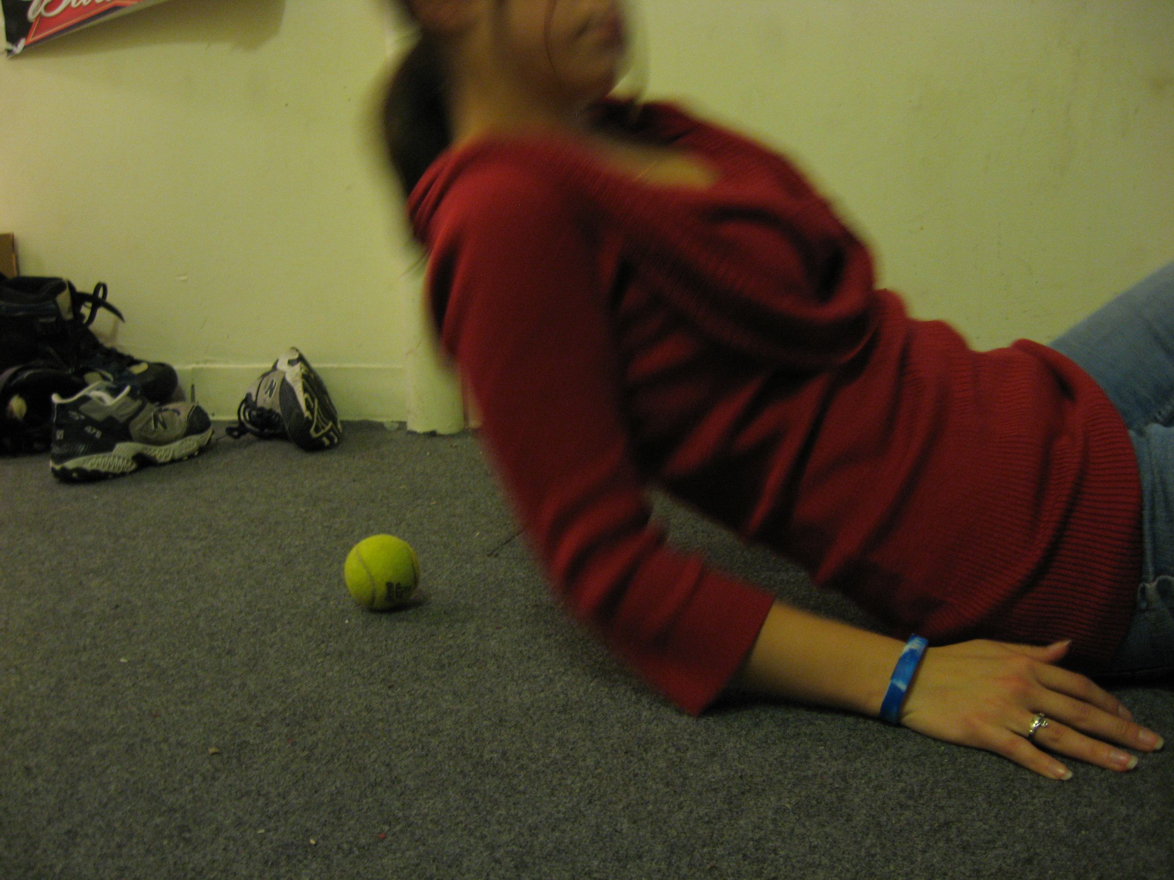Deep Tissue Tennis Ball Massages 6 Steps Instructables