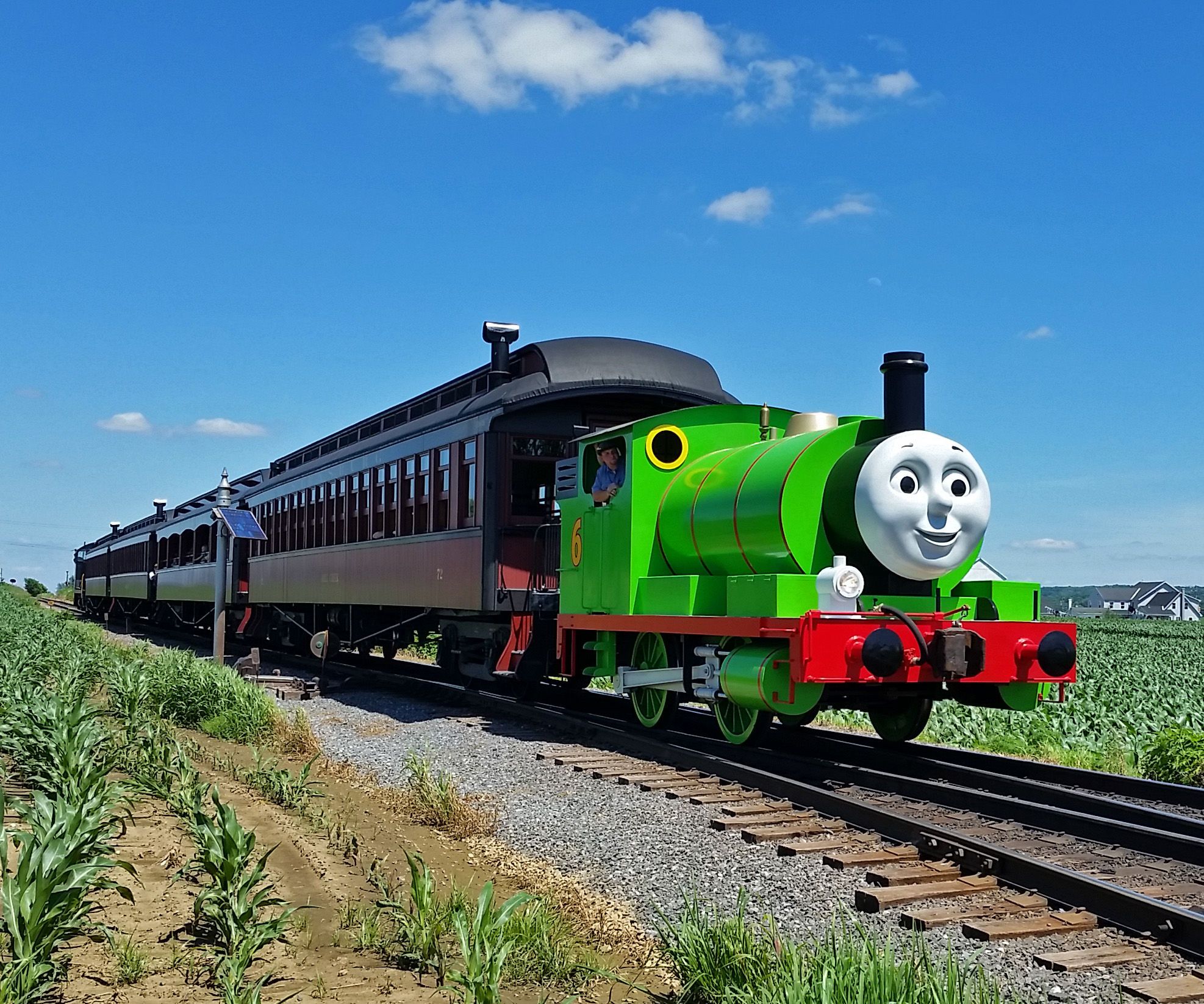 Giving Thomas the Train the Ability to Drive at Night