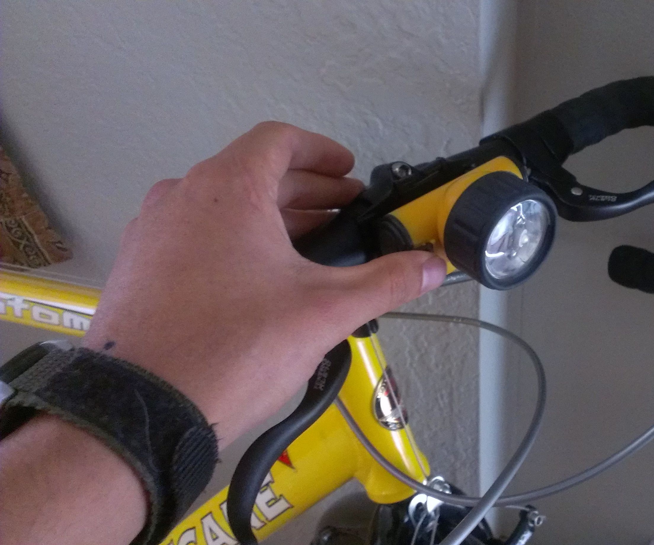 Generic headlamp to High power bicycle light