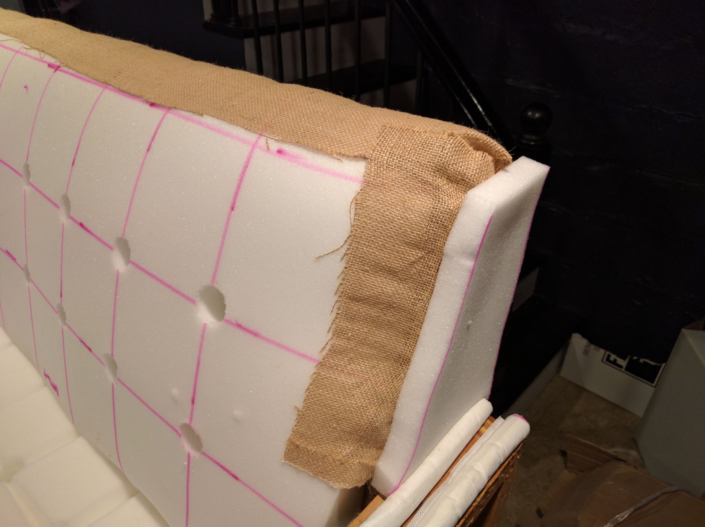 Sofa Reupholstery With Biscuit or Square Tufting 9 Steps (with