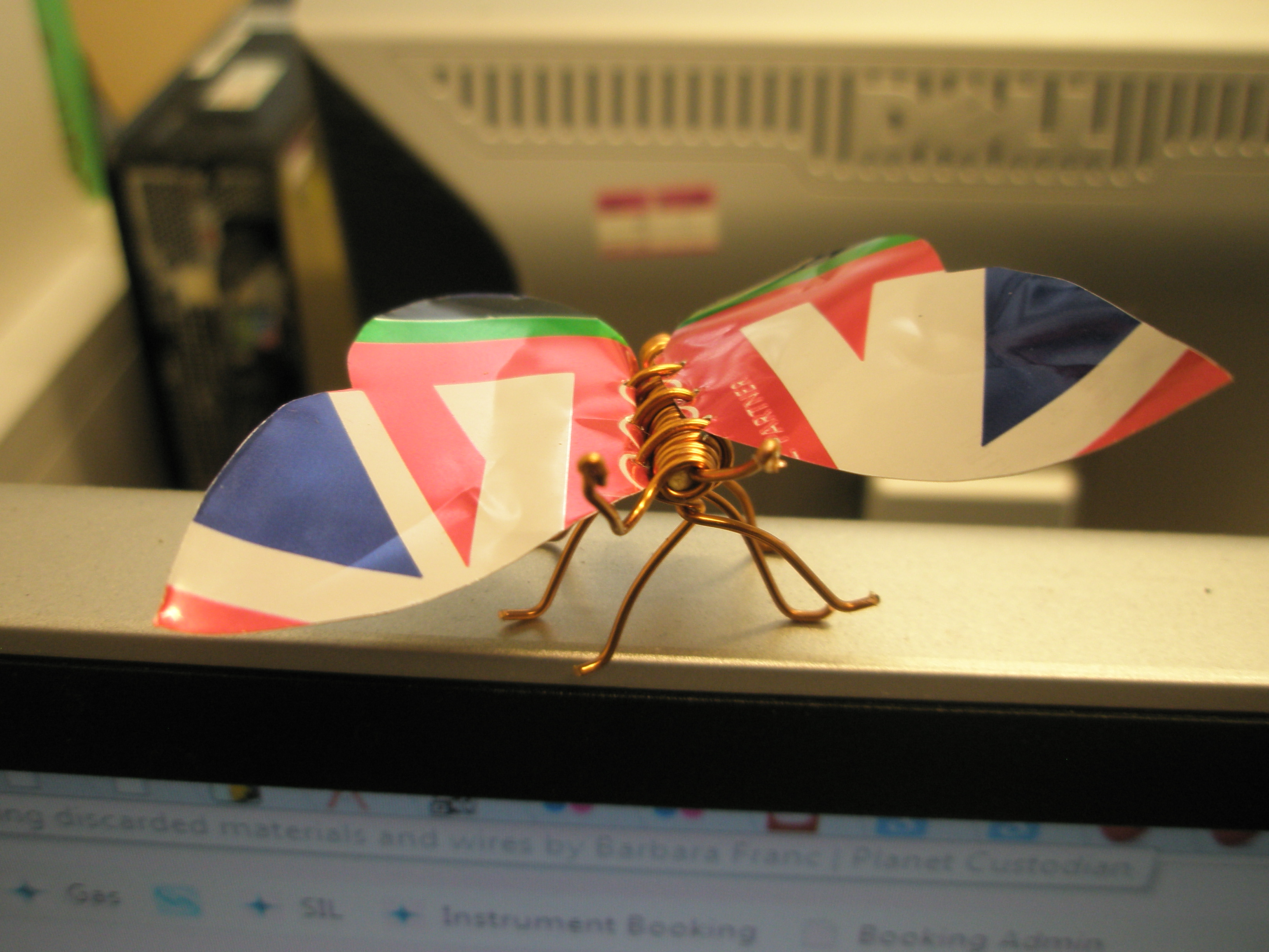 Little Metal Butterfly