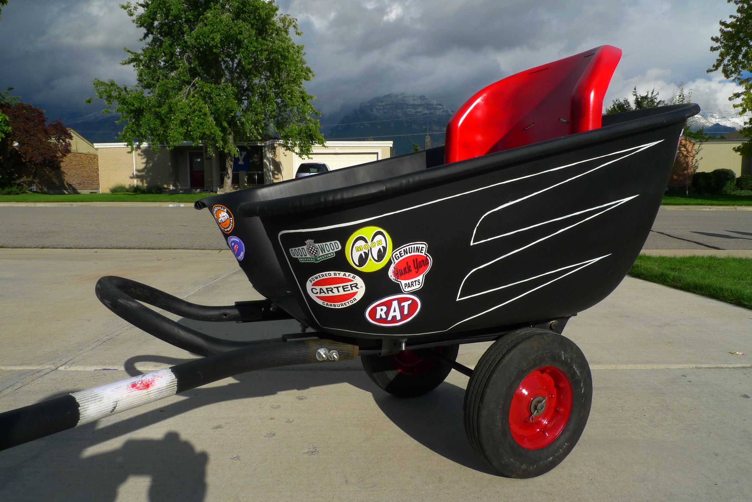Rat Rod Bike Trailer