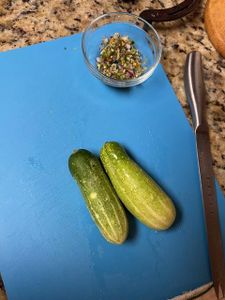 Spicy Cucumber Side Dish