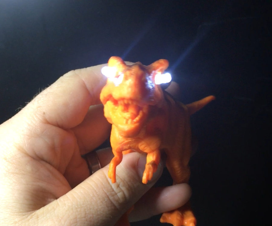 Dollar Store T-Rex Upgrade