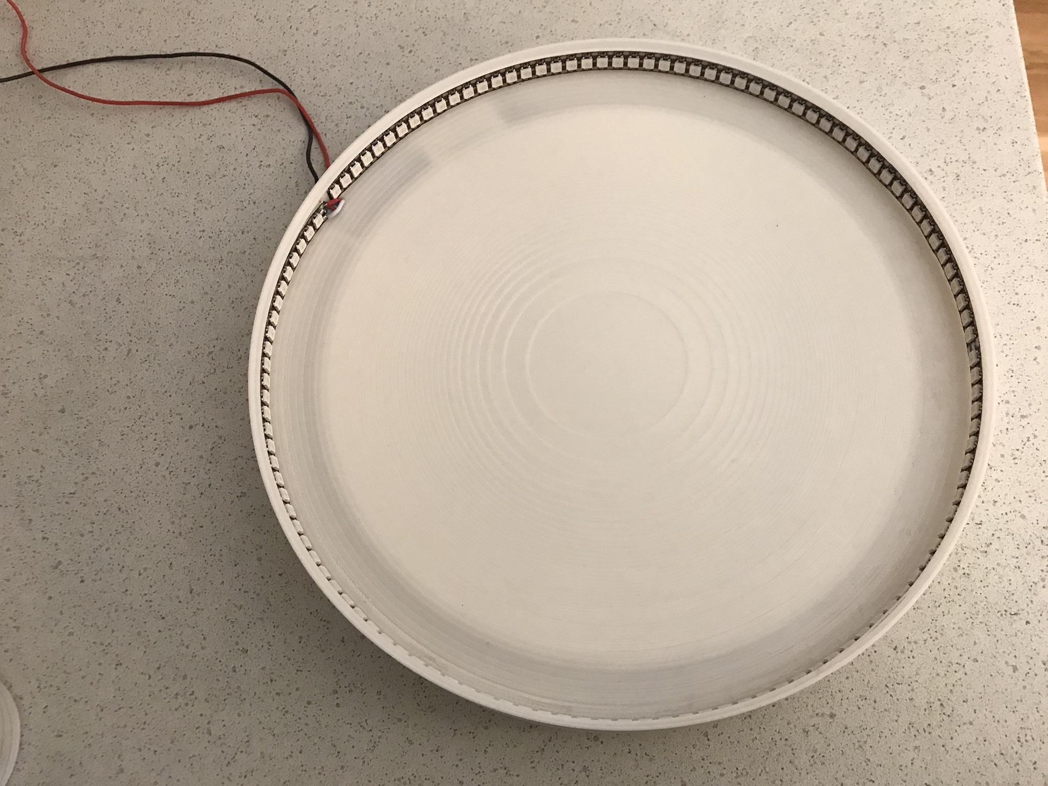 Neopixel Lamps With Fresnel Lenses From Broken TVs and Laptop Displays