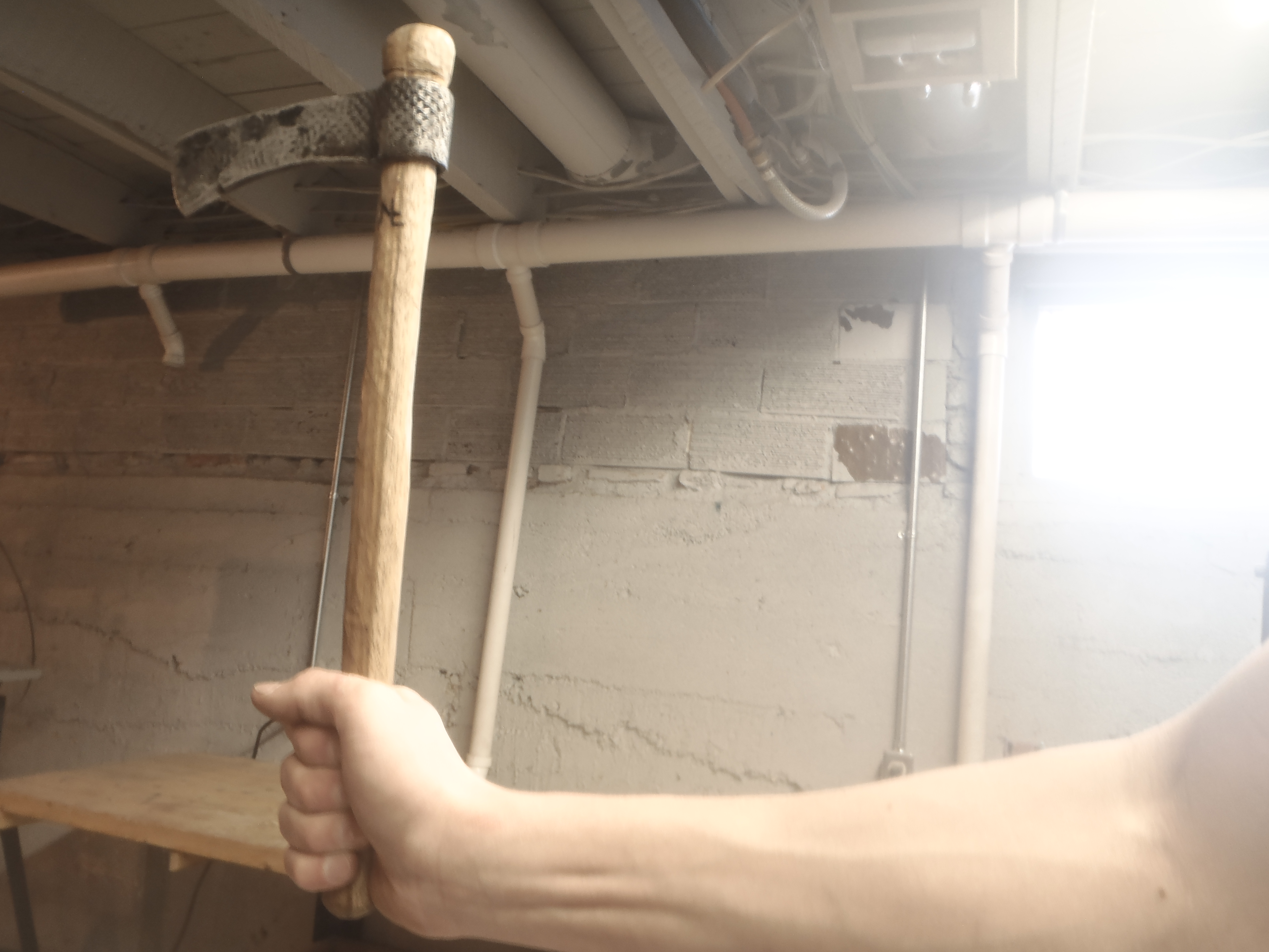 My Lil Hawk (Throwing Tomahawk)