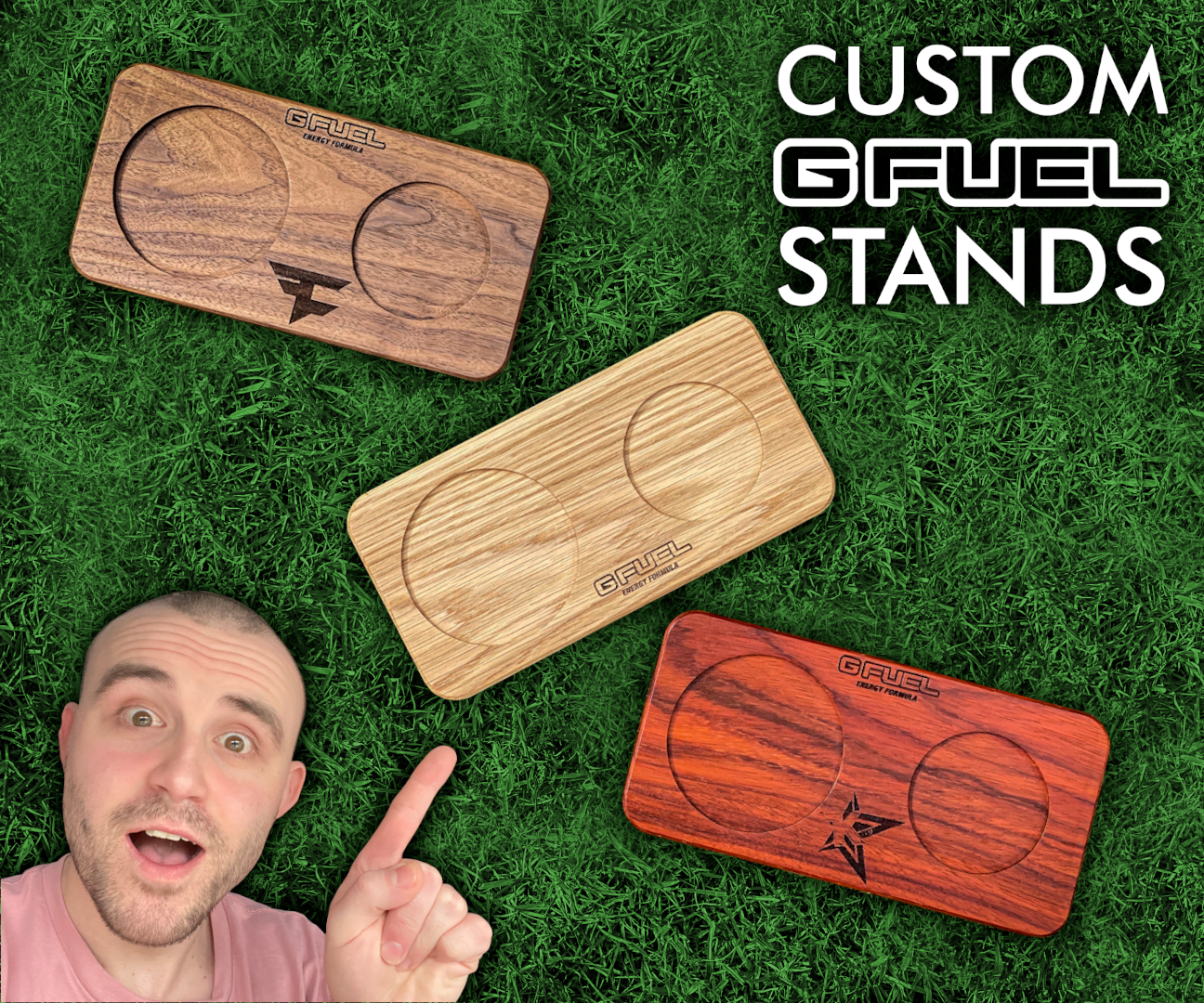 Making Custom GFuel Stands - Craft Fair Idea