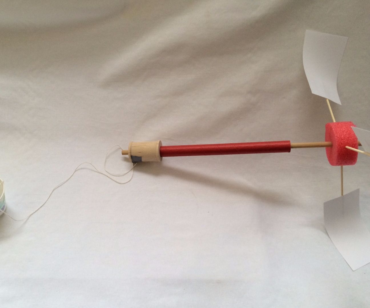 Simple MacGyver Windmill That Lifts Weight