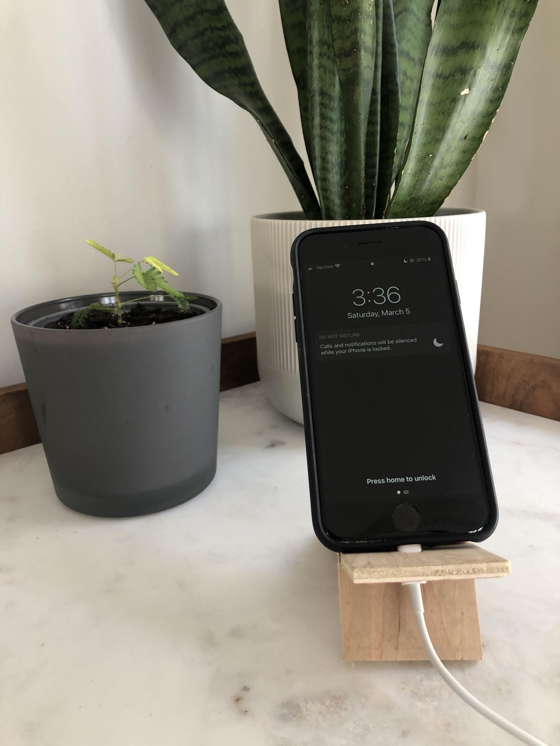 Scrap Wood IPhone Holder