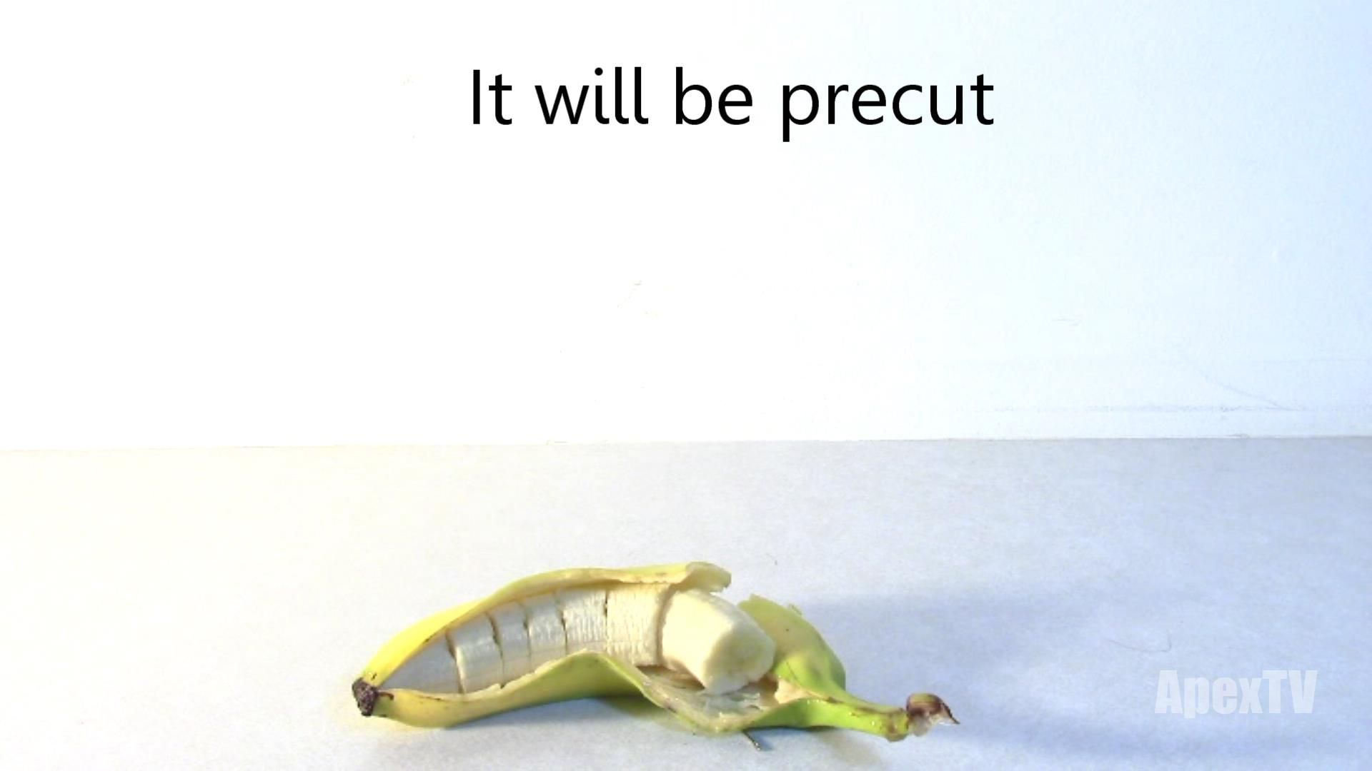 Sliced Banana Trick 7 Steps Instructables