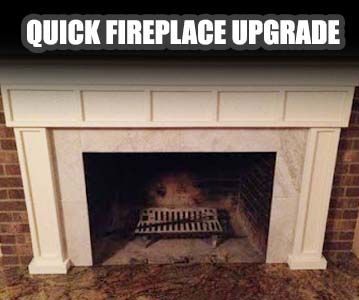 Quick Fireplace Upgrade