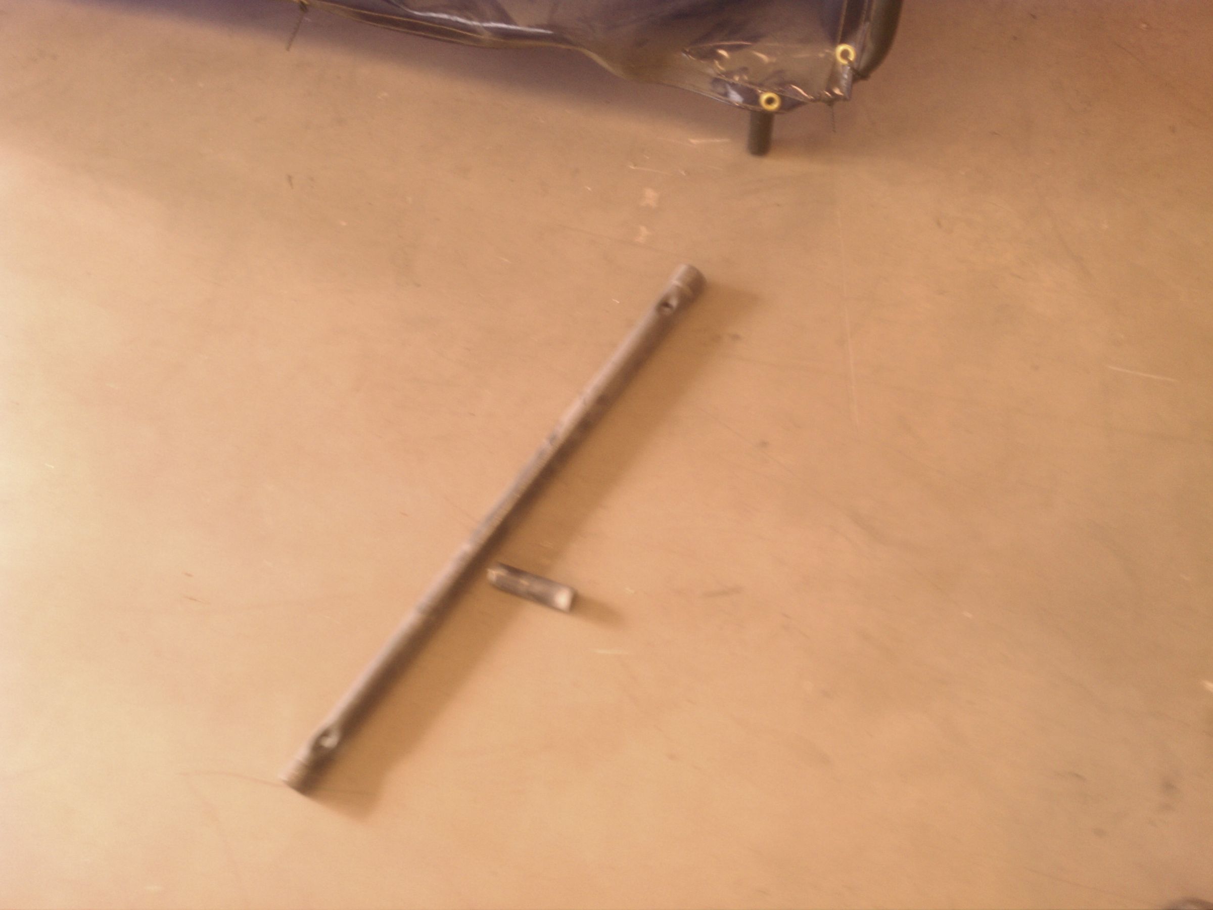 How to repair a broken welding screen foot