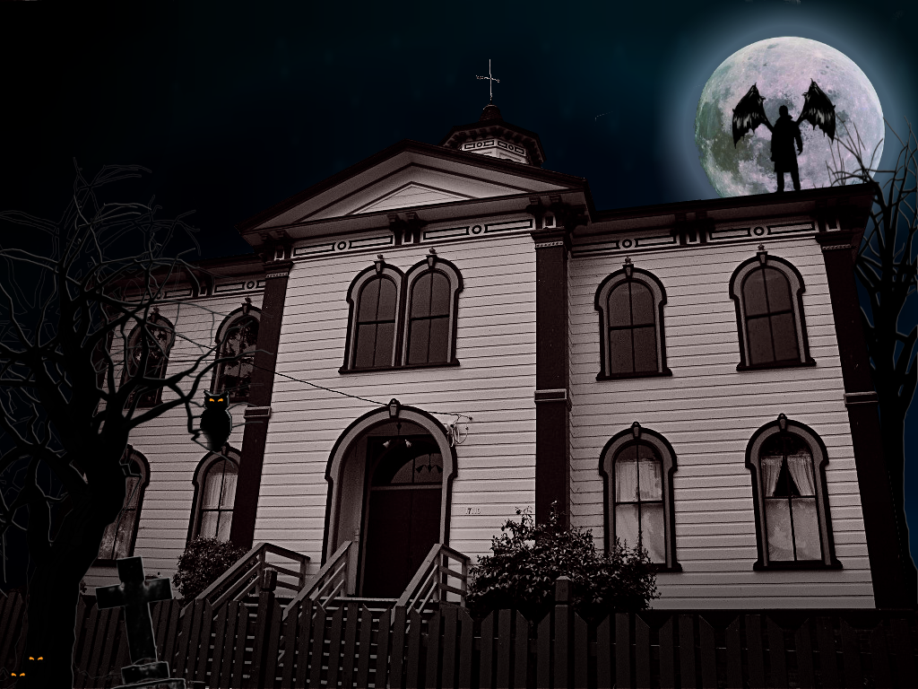!!!! Convert Ur House to Haunted House (Pixlr)!!!!
