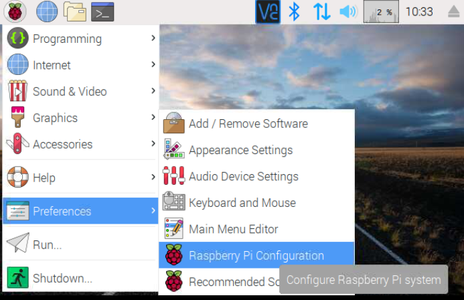 Configuring Raspberry Pi OS(Requires VNC or Monitor)