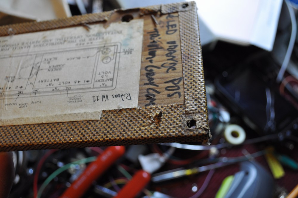 While Waiting for the Epoxy to Dry Which Can Take Hours, Give Your Radio Some Feet.