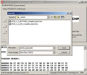 Using the Bootloader Software