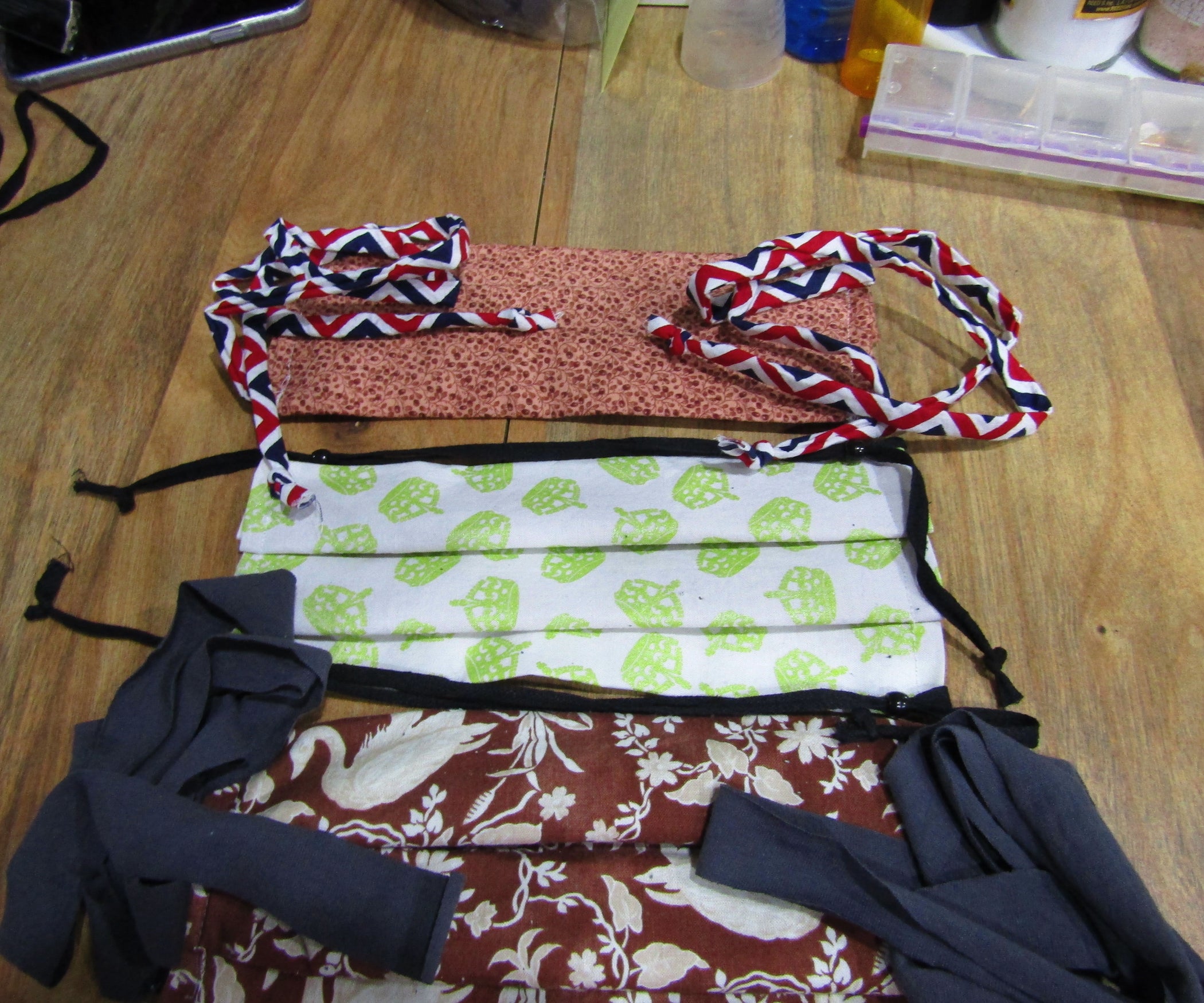 A Tale of Ties for Personal Face Masks 19 Steps (with Pictures