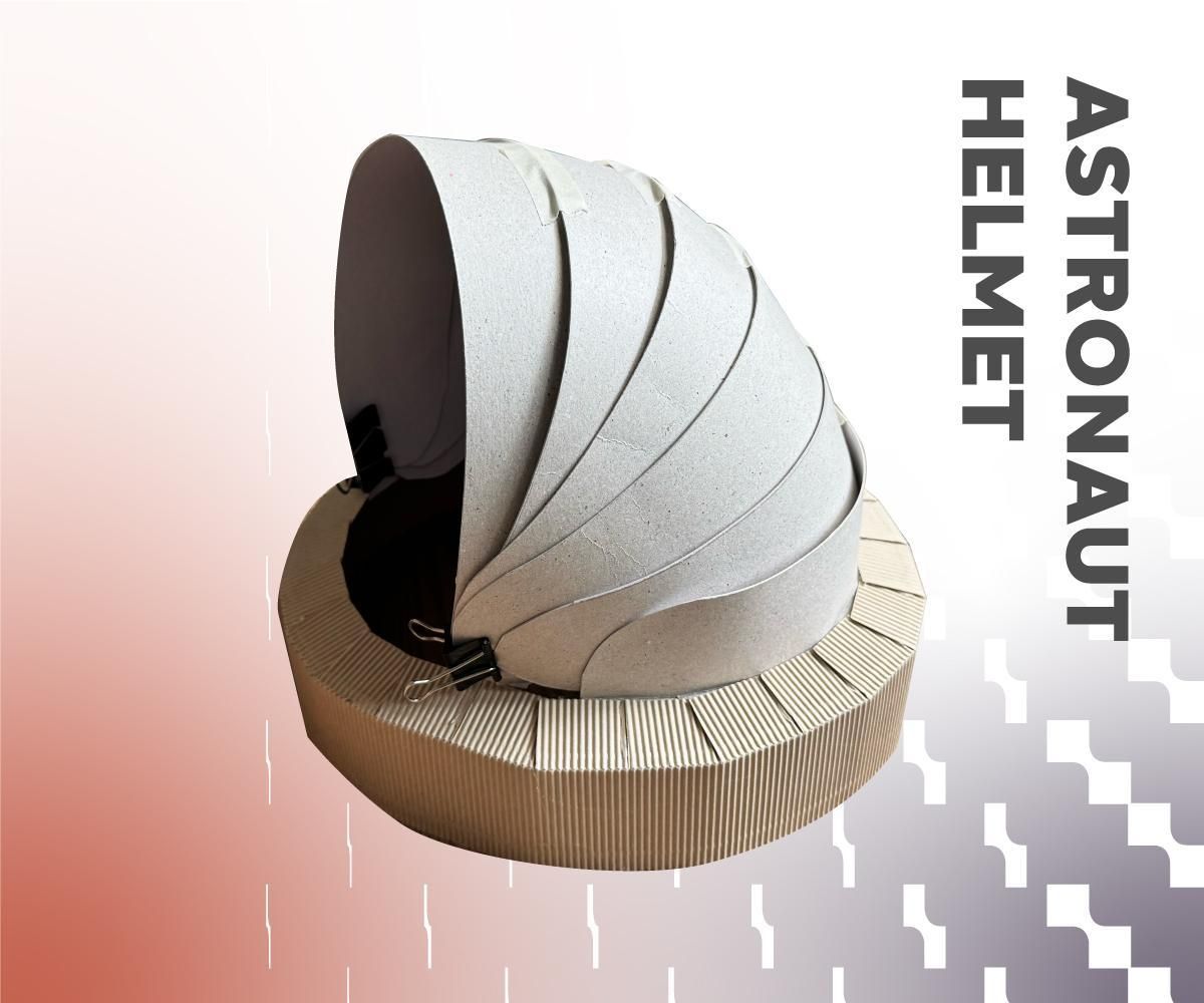 Paper Astronaut Helmet