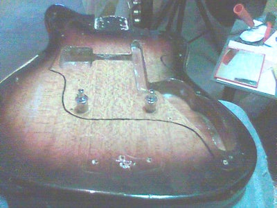 Resurrection of a 60`s Woolworths Teisco Audition Electric Guitar